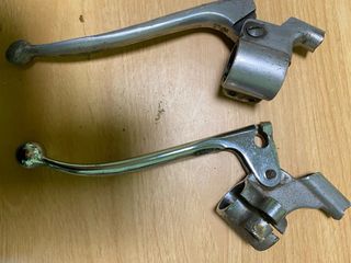 Manetas de moto/bici metal cromado