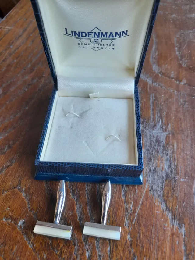 Gemelos LINDENMANN Plata y Blanco