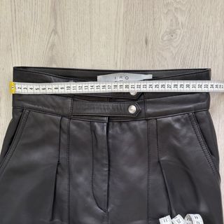 Pantalones de cuero negros