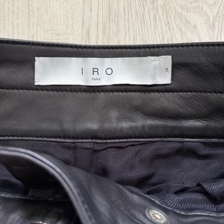 Pantalones de cuero negros