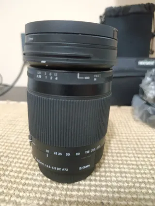 Sigma 18-300mm DC C Contemporary Macro Objetivo