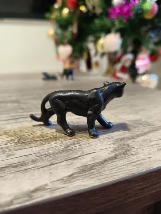 Set 3 Pantere Ceramica Art Dèco