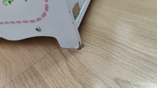 Cuna para muñecas blanca