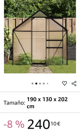 Invernadero con Base y Marco