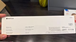 Correa original Apple Watch Milanese dorada 44mm