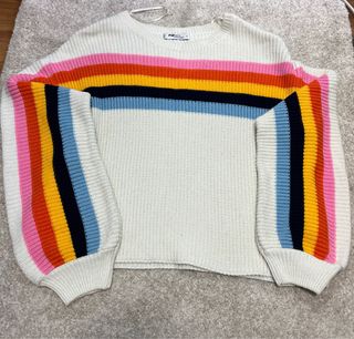 Jersey de punto multicolor talla L