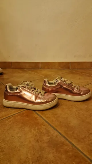 Scarpe Trussardi Rosa/Argento Tg 37