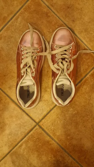 Scarpe Trussardi Rosa/Argento Tg 37