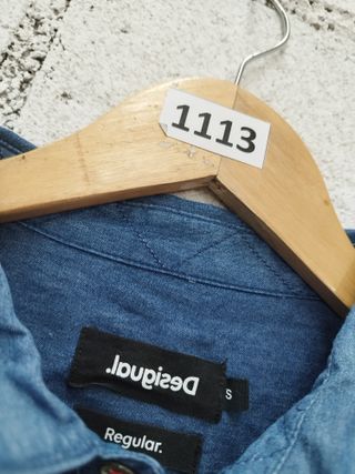 Camiseta manga larga Desigual azul