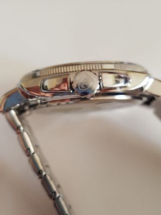 Reloj Poedagar Acero Negro Nuevo