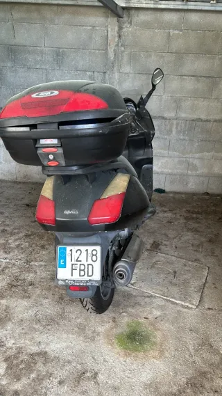 Aprilia Arrecife 125 Siniestrada