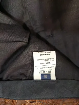 Traje de caballero gris