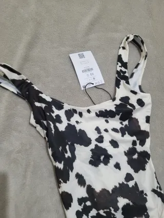 Body estampado animal print Bershka Talla XS