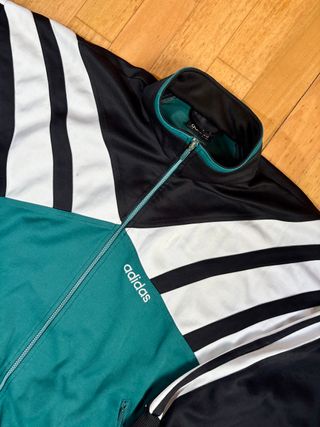 Chaqueta Adidas Vintage 90s Chándal XXL Retro Teal