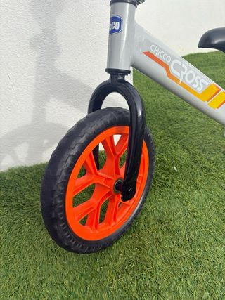 Bici sin pedales Chicco Cross gris/naranja