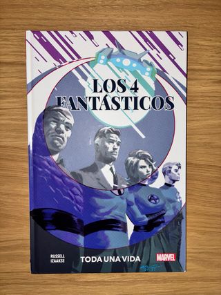 100% Marvel hc los 4 fantásticos. toda una vida