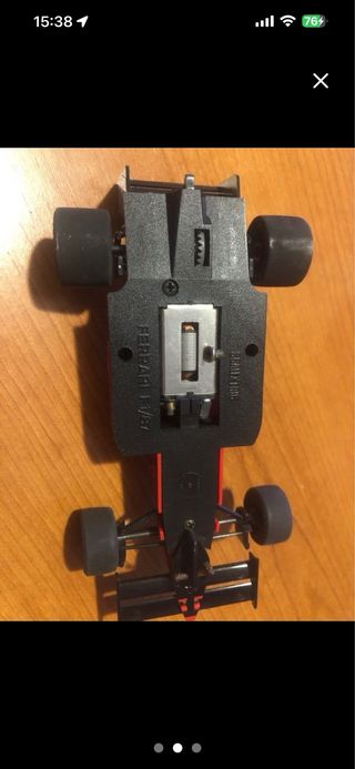 Coche de carreras rojo