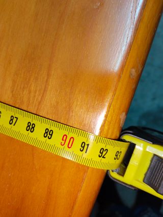 Mesa de comedor de madera 190x90