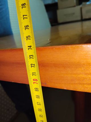 Mesa de comedor de madera 190x90