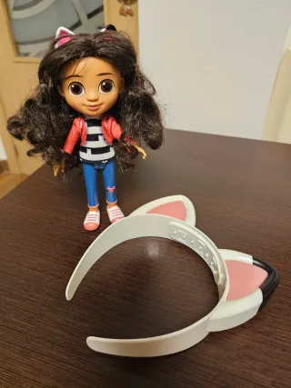 Muñeca Gabby y Diadema Orejas Luminosas