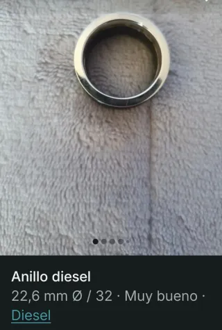 Anillo Diesel Talla 32