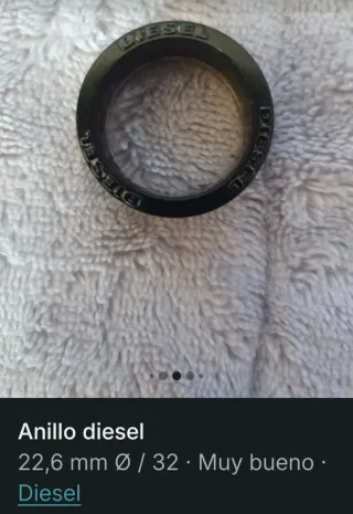 Anillo Diesel Talla 32