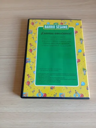 DVD Barrio Sésamo: ¡Cuántas Emociones!