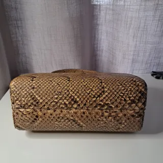Bolso Piel Serpiente Vintage