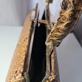 Bolso Piel Serpiente Vintage