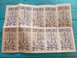 BILLETE DECIMO SERIE LOTERIA NACIONAL