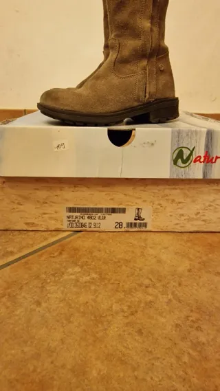 Stivali in pelle Naturino marrone