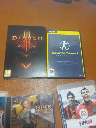 Lote Jogos Ps1 Ps2 ps3