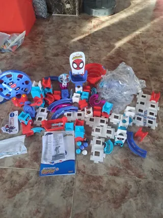Circuito Canicas Spidey Marble Rush Vtech