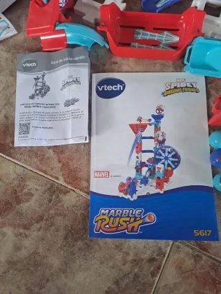 Circuito Canicas Spidey Marble Rush Vtech
