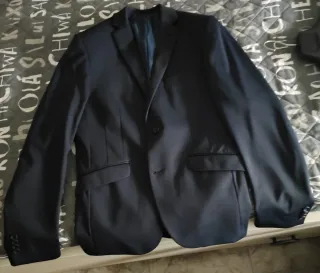 Traje adolescente azul