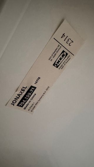 Estantería Metálica Blanca Ikea Jonaxel 50x51x70cm