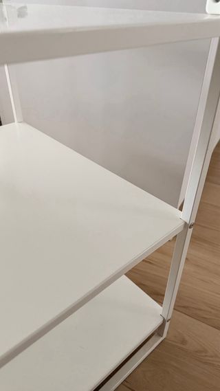 Estantería Metálica Blanca Ikea Jonaxel 50x51x70cm