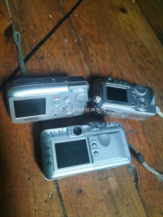 Lote 3 Fotocamere Digitali Olympus da Testare