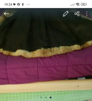 Chaquetón de piel zorro de Canadá