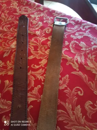 Cintura vintage in cuoio marca Best company buone