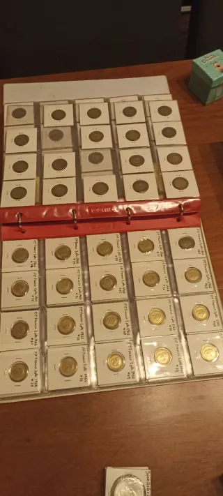 Colección monedas Franco 1937-1966