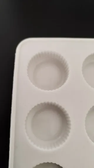 Stampo in silicone bianco per dolci