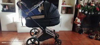 Carrito de bebé Prima Lux con capazo