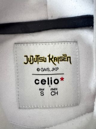 Sudadera Blanca Jujutsu Kaisen