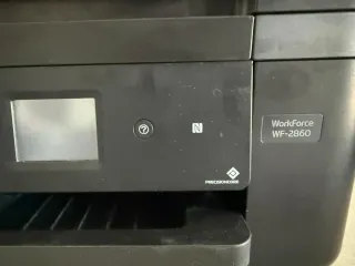 Impresora Epson WF-2860 Negra, atasco inyectores