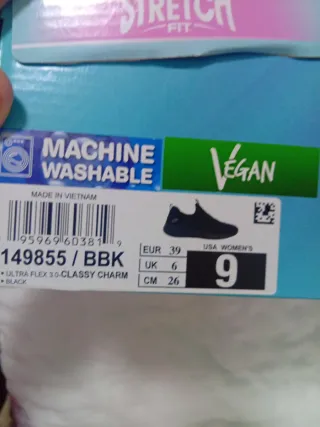 Zapatillas Skechers Negras