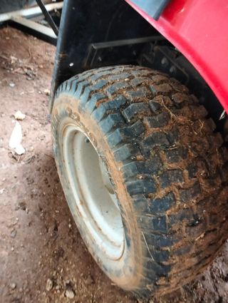 Tractor cortacésped solo para trasportar