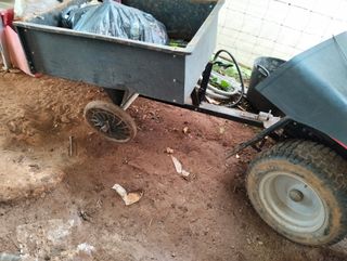 Tractor cortacésped solo para trasportar