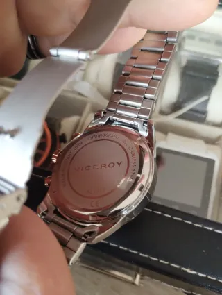 Reloj Viceroy Cronógrafo Azul y Dorado