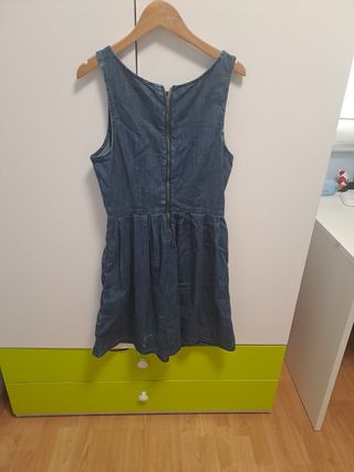 Vestido vaquero sin mangas